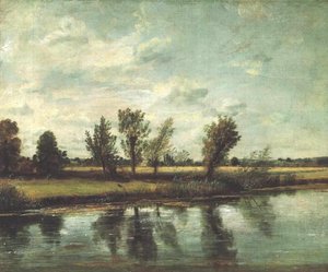 ソールズベリーの湿地帯 作： John Constable
